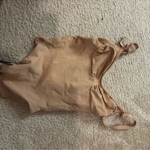 SKIMS Light Brown Bodysuit size L nwot